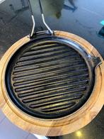 Le Creuset grillplaatje, Huis en Inrichting, Keuken | Potten en Pannen, Ophalen of Verzenden, Gebruikt, Gietijzer, Overige typen