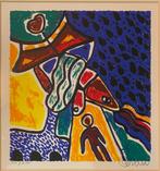 Zeefdruk Viola Holt en Silvia Kristel, Ophalen, Minder dan 50 cm, Oorspronkelijke maker, Zo goed als nieuw