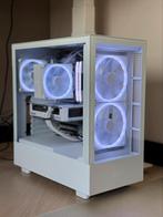 High-End Witte Gaming PC | RTX 4070 Super | Ryzen 7800X3D, Ophalen, Zo goed als nieuw, Gaming, SSD