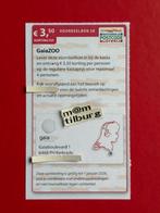 Voordeelbon 28 GaiaZoo €3,50 korting p.p. voor max 4 pers., Tickets en Kaartjes, Drie personen of meer, Kortingskaart