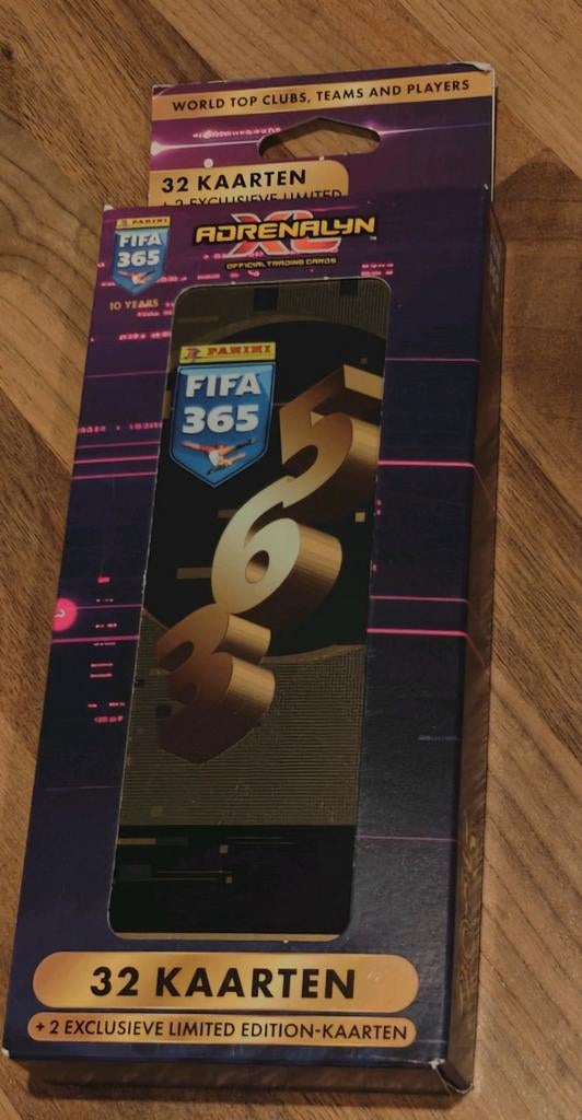Panini FIFA 365 voetbalplaatjes Pencil Tin, Ophalen of Verzenden, Nieuw, Buitenlandse clubs, Poster, Plaatje of Sticker