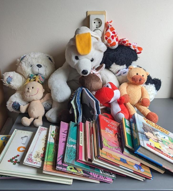 Knuffels & kinderboekjes voor een leuk prijsje, Kinderen en Baby's, Speelgoed | Knuffels en Pluche, Gebruikt, Overige typen, Ophalen of Verzenden
