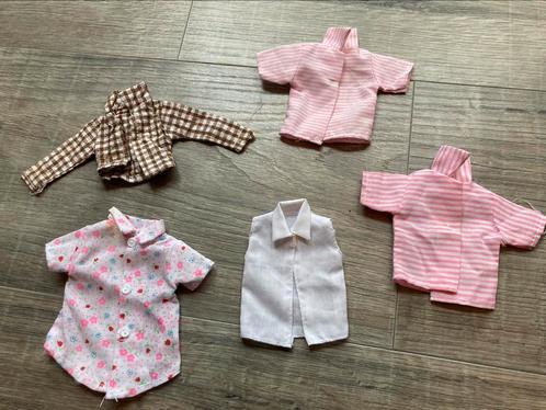 Retro vintage Barbiekleding blouse overhemden ken Barbie lot, Verzamelen, Poppen, Zo goed als nieuw, Kleertjes, Ophalen of Verzenden