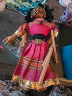 Vintage houten marionet pop Nepalees, Ophalen of Verzenden