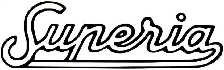 Superia sticker #1, Motoren, Accessoires | Stickers, Ophalen of Verzenden