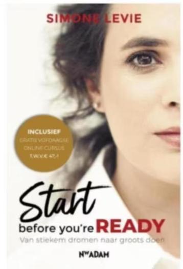 Start before you're ready (Simone Levie) beschikbaar voor biedingen
