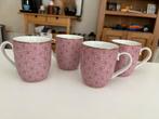 Set van 4 kleine mokken, Huis en Inrichting, Keuken | Servies, Ophalen, Zo goed als nieuw, Overige stijlen, Kop(pen) en/of Schotel(s)