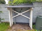 Houten houthok / houtopslag - Opknapper, Gebruikt, Overige typen, Minder dan 200 cm, Zonder ramen