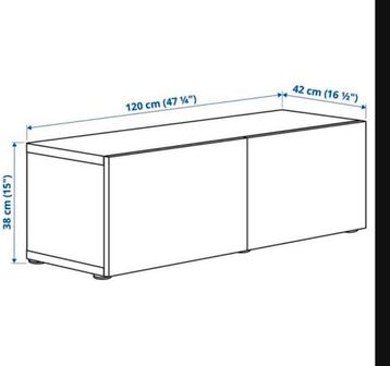 Ikea Besta kast - zo goed als nieuw! - afbeelding 3