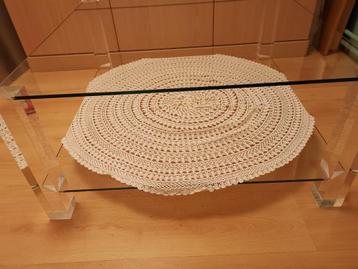 glazen salon tafel beschikbaar voor biedingen
