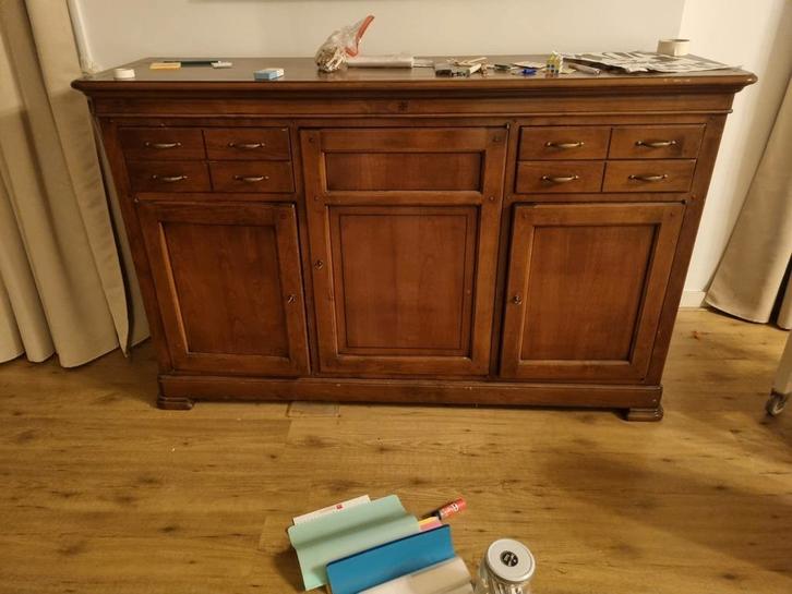 Houten kast met sloten - 50x170x105 cm, Huis en Inrichting, Kasten | Buffetkasten, Gebruikt, 150 tot 200 cm, 100 tot 150 cm, 25 tot 50 cm
