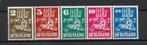 postzegels NVPH 556 / 560 Kerken Oorlogstijd 1950 (postfris), Postzegels en Munten, Na 1940, Verzenden, Postfris
