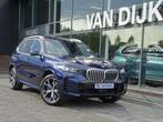 BMW X5 xDrive50e M Sportpakket Pano.Dak Elek.Trekhaak Harman, 12 maanden, Gebruikt, Blauw, Leder