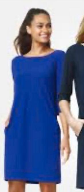 LaDress Lianne L zgan jurk kobalt travelstof beschikbaar voor biedingen