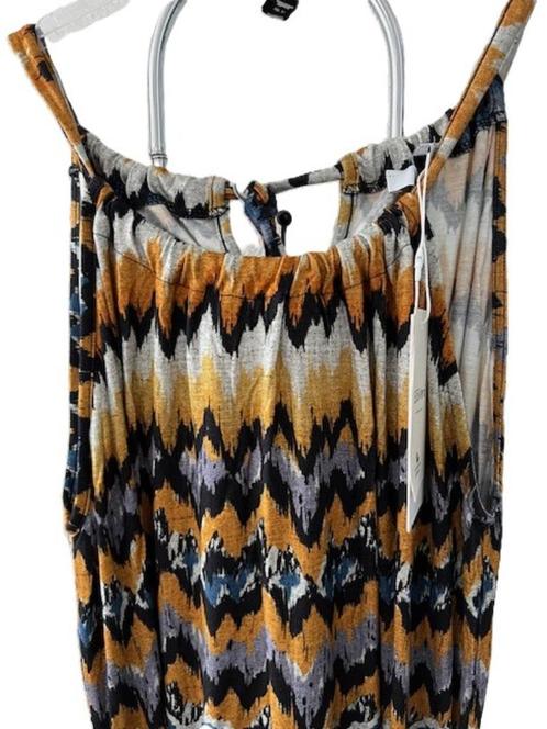 NIEUW Tramontana jurk DANA spaghetti long Yellows XXL, Kleding | Dames, Jurken, Nieuw, Maat 42/44 (L), Blauw, Onder de knie, Verzenden