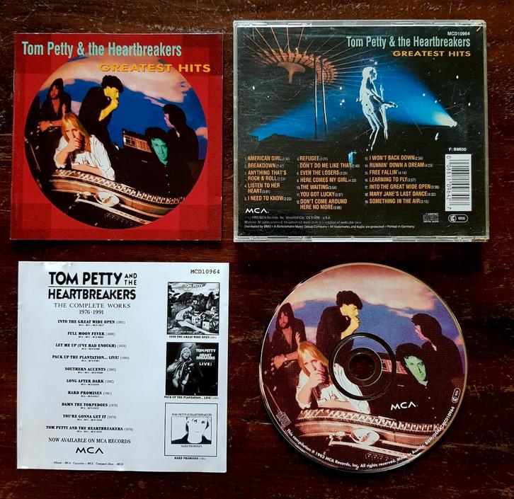 Tom Petty & The Heartbreakers - Greatest hits cd rock, Cd's en Dvd's, Cd's | Pop, Gebruikt, 1960 tot 1980, Ophalen of Verzenden
