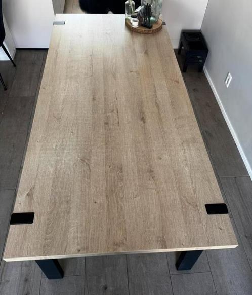 Eettafel, Huis en Inrichting, Tafels | Eettafels, Gebruikt, 50 tot 100 cm, 200 cm of meer, Vijf personen of meer, Rechthoekig