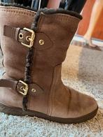 Louis Vuitton laarzen met bont maat 38,5 ORIGINEEL, G, Bruin, G, Lage of Enkellaarzen