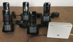 Gigaset N510 IP Pro Dect VOIP centrale + 5 x S650H Pro hands, Telecommunicatie, Vaste telefoons | Handsets en Draadloos, Gebruikt