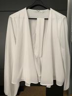 NA-KD witte gevoerde overslagblouse maat M (nieuw), Maat 38/40 (M), NA-KD, Wit, Nieuw