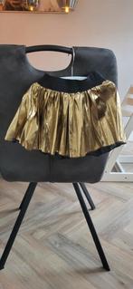 Gouden rokje met elastiek - maat 1-2 jaar, Meisje, Overige typen, Ophalen of Verzenden, Zo goed als nieuw