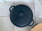 Grote gietijzeren pan, Ophalen of Verzenden, Zo goed als nieuw, Gietijzer, Koekenpan of Braadpan