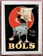 [Poster in Frame] Retro BOLS JENEVER Reclame Pub Bar keet, Verzenden, Nieuw, Reclamebord