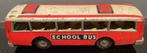 Vintage 1960 Chinese blikken schoolbus, MF 887,20 cm, Ophalen