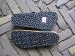 GRATIS VERZENDEN NIEUWE ZWARTE GIZEH BIRKENSTOCKS MT 40, Slippers, Verzenden, Zwart, Nieuw