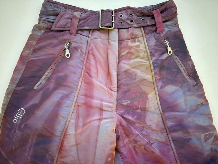 Vintage Foute ELHO Skibroek mt. 38, Kleding | Dames, Wintersportkleding, Zo goed als nieuw, Broek, Maat 38/40 (M), Ophalen of Verzenden