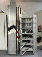 Aluminium skyworks rolsteiger werkhoogte 8,2 meter, Doe-het-zelf en Verbouw, Steigers, Ophalen of Verzenden, Zo goed als nieuw