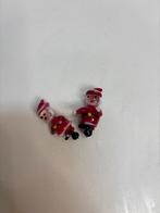 Kerstman Lampwork Glaskralen - Vintage Handgemaakt, Ophalen of Verzenden, Zo goed als nieuw