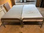 Bed inklapbed voor 1 of 2 personen, Huis en Inrichting, Ophalen, Tweepersoons, Zo goed als nieuw, 80 cm