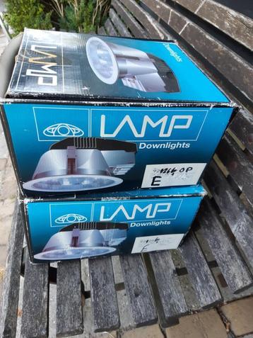 Grote inbouwlamp ( 23 cm) nieuw in doos. Iets bijzonders beschikbaar voor biedingen