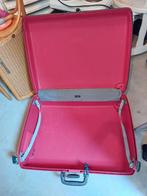 Samsonite  Rode Koffer met Wieltjes, Sieraden, Tassen en Uiterlijk, Koffers, Gebruikt, Hard kunststof, 45 tot 55 cm, Wieltjes