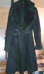 Damesmantel wol zwart maat S, Kleding | Dames, Zwart, Ophalen of Verzenden, Maat 36 (S), Gedragen