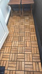 Ikea runnen acacia vlondertegels, Verzenden, Zo goed als nieuw, Hout