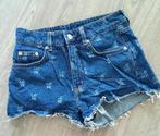 Te gekke korte blauwe broek 'Love ' , maatje 36, Ophalen, Zo goed als nieuw, Blauw, W28 - W29 (confectie 36)