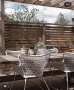 IKEA HOGSTEN nieuw 4 stoelen np 400, Tuin en Terras, Tuinstoelen, Ophalen of Verzenden, Nieuw, Kunststof