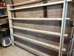 Oud wit houten wasrek/droogrek/ linnenrek, Tuin en Terras, Droogmolens en Wasrekken, Ophalen, Gebruikt, Wasrek