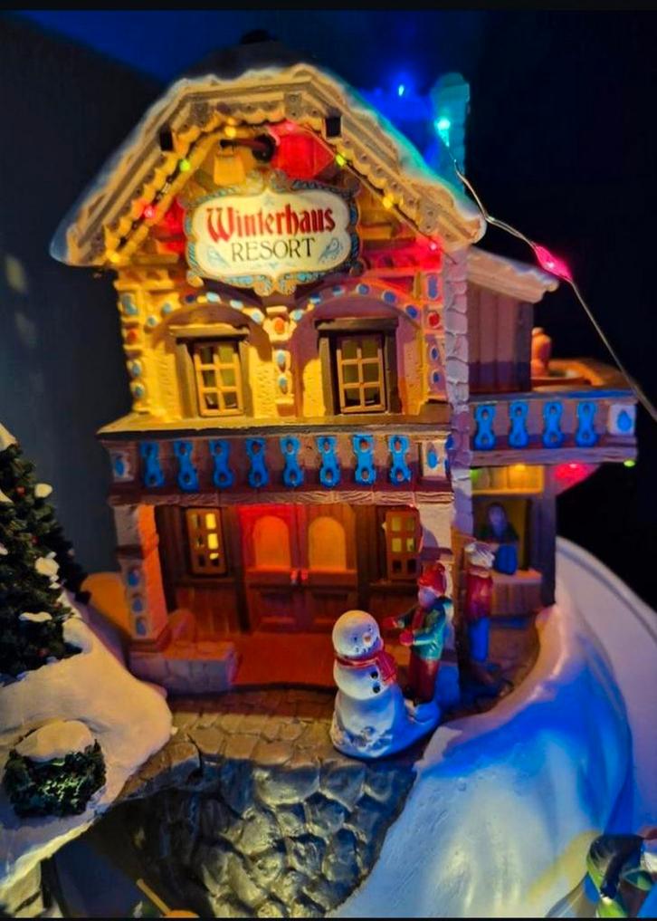 Lemax winterhaus resort, Diversen, Kerst, Ophalen