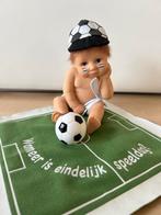 Baby beeldje figure figurine voetbal, Ophalen of Verzenden