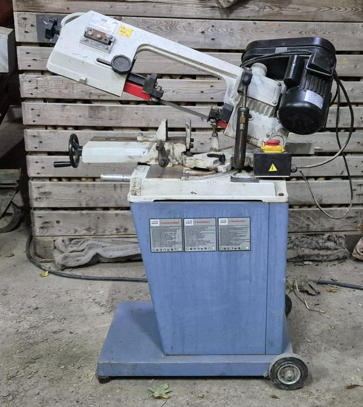 Metaallintzaag, Doe-het-zelf en Verbouw, Gereedschap | Zaagmachines, Zo goed als nieuw, Lintzaag, 1200 watt of meer, 70 mm of meer