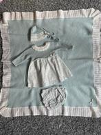 Paz jurkje met bijpassend muts en broekje en dekentje 62, Kinderen en Baby's, Meisje, Paz, Ophalen of Verzenden, Zo goed als nieuw