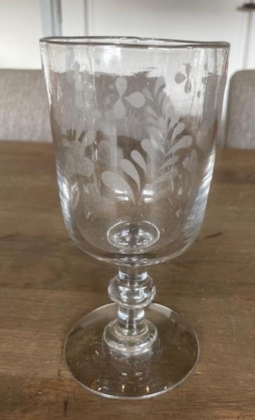 Antiek Frans glas uit  1900, Antiek en Kunst, Antiek | Glas en Kristal, Ophalen of Verzenden
