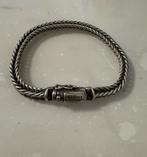 Zilveren buddha to buddha armband 925 sterling zilver, Ophalen of Verzenden, Zo goed als nieuw, Zilver