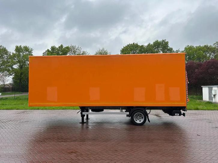 kuiper Be oplegger 7 ton met laadklep 1000 kg (bj 2019), Auto's, Vrachtwagens, Bedrijf, Te koop, Aanhangers en Opleggers, Overige brandstoffen