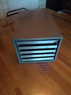 Retro industriëel ladeblokje voor op bureau, Huis en Inrichting, Kasten | Ladekasten, Gebruikt, 5 laden of meer, Ophalen of Verzenden