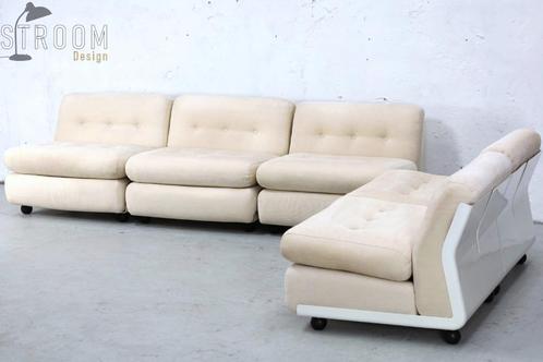 B&B Italia Amanta Lounge Sofa Bank Vintage Italiaans Design, Huis en Inrichting, Banken | Complete zithoeken, Gebruikt, Kunststof