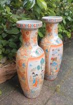 Twee Antieke Chinese Vazen Bavary Porcelain, Ophalen